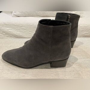 Aquatalia Grey Waterproof Ankle Boots